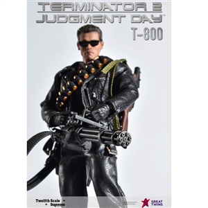 Boxed Figure: Great Twins 1/12 Terminator 2: Judgement Day – T-800 (GTT-T800)