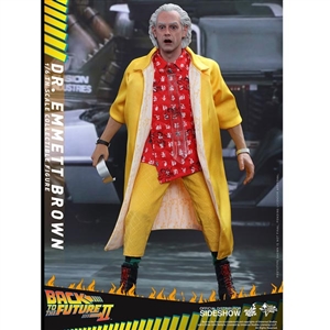 Boxed Figure: Hot Toys Back To The Future II - Dr. Emmett Brown (902790)