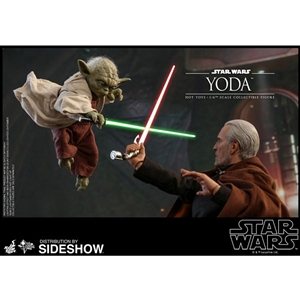 Boxed Figure: Hot Toys Star Wars Attack of the Clones Yoda (903656)
