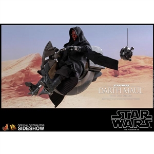 Boxed Figure: Hot Toys Episode I: The Phantom Menace - DX Series Darth Maul w/Sith Speeder (903737)