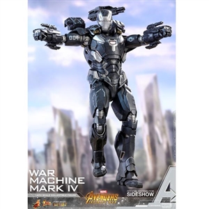 Boxed Figure: Hot Toys DIECAST - Avengers: Infinity War - War Machine Mark IV (903796)