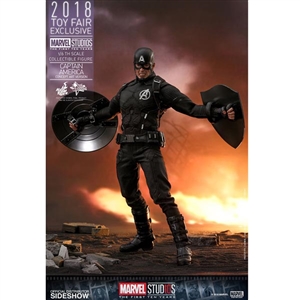 Hot Toys Exclusive Captain America Concept Art Version (903624)