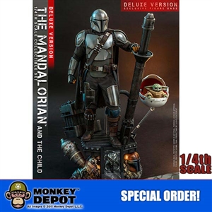 Hot Toys 1/4th The Mandalorian and The Child (Deluxe) (907266)