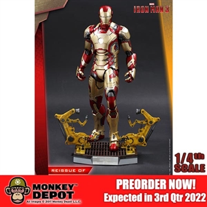 Hot Toys 1/4th Iron Man Mark XLII (Deluxe Version) (908659)