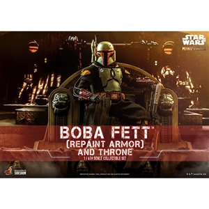 Hot Toys Boba Fett (Repaint Armor) and Throne (908858)