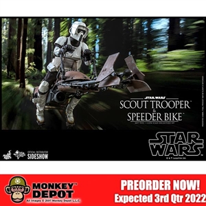 Hot Toys Scout Trooper w/Speeder Bike (908855)