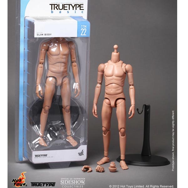 Monkey Depot - Boxed Figure: Hot Toys True Type Slim Body Caucasian (901997)