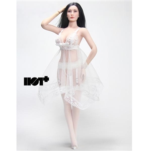 Clothing Set: Hot Plus Sexy Lace Lingerie Set (HP-029-White)