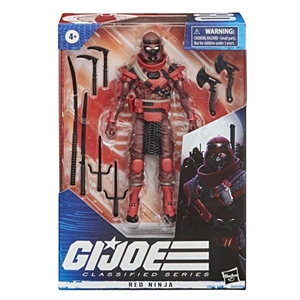 Action Figure: Hasbro 6 inch GI Joe Classified Series Red Ninja