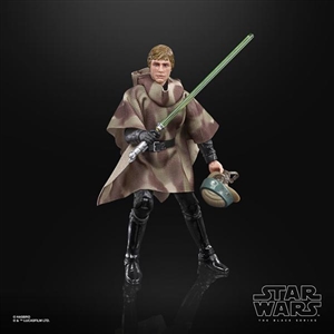 Action Figure: Hasbro 6 inch Star Wars Black Series Luke Skywalker (Endor Battle Poncho)