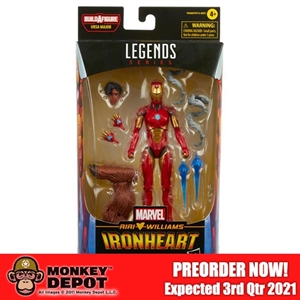 Hasbro 6 inch Marvel Comic Legends Hologram Ironheart