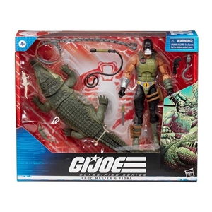 Hasbro 6 inch GI Joe Classified Series Croc Master and Fiona (38)