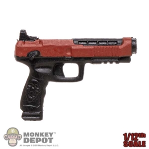 Pistol: Hasbro GI Joe 1/12th Molded Two Toned Pistol