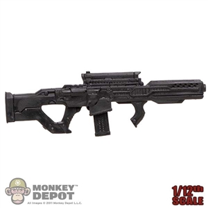Rifle: Hasbro GI Joe 1/12th Molded Assault Rifle w/ Grip