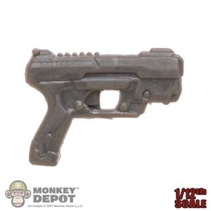 Pistol: Hasbro GI Joe 1/12th Molded Grey Pistol