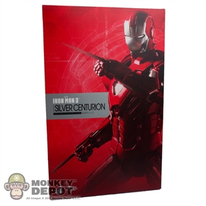 Display Box: Hot Toys Iron Man 3 Silver Centurion (EMPTY BOX)