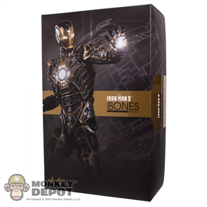 Display Box: Hot Toys Iron Man Mark XLI - Bones (EMPTY BOX)