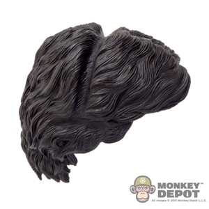 Head: Hot Toys Han Solo Hair w/Indentation For Headset *READ NOTES