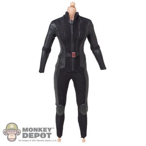 Figure: Hot Toys Base w/Civil War Black Widow Suit