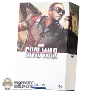 Display Box: Hot Toys Civil War - Falcon (EMPTY)