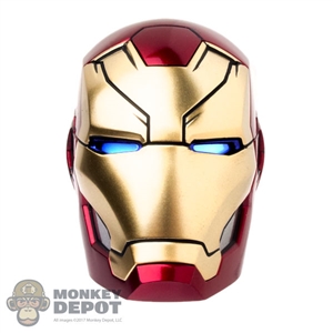 Head: Hot Toys Light Up Iron Man Mark XLVII Head