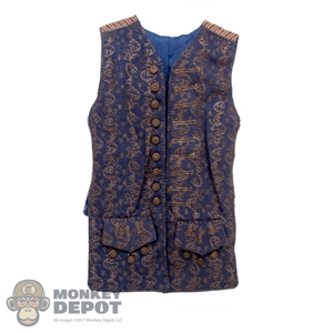 Vest: Hot Toys Brown & Blue Vest