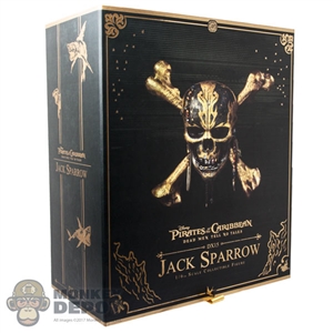 Display Box: Hot Toys Hot Toys Pirates of the Caribbean DX Jack Sparrow (EMPTY BOX)