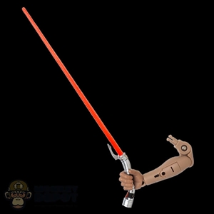 Arm: Hot Toys Right Arm w/LED Lightsaber