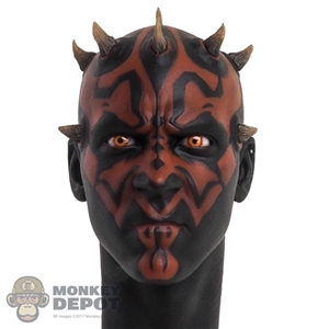 Head: Hot Toys Darth Maul w/Magnetic Neck + Moveable Eyes