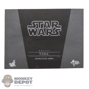 Tool: Hot Toys 1:1 Attack of The Clones Yoda Instructions