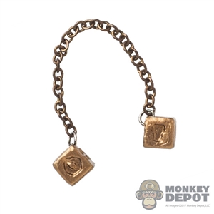 Tool: Hot Toys Metallic Gold-Colored Lucky Dice