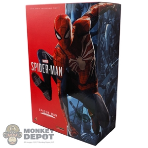 Display Box: Hot Toys Spider Man Advanced Suit (Empty Box)