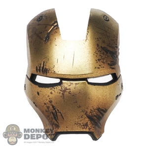 Mask: Hot Toys Damaged Iron Man Mark VII Faceplate