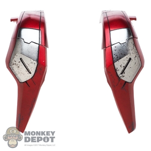 Armor: Hot Toys Iron Man Mark VII Battle Damaged Shoulder Armor