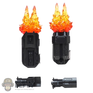 Armor: Hot Toys The Punisher War Machine Forearm Guards w/Fire Effect