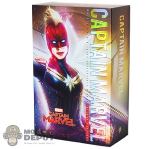 Display Box: Hot Toys Captain Marvel Deluxe Version (EMPTY BOX)