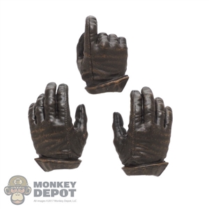 Hands: Hot Toys Mens Brown Molded Hand Set