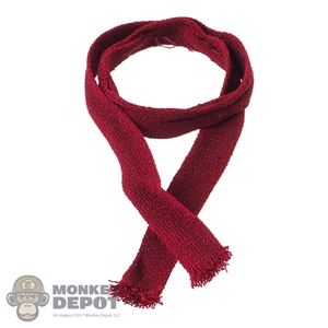 Scarf: Hot Toys Cloth Burgundy Scarf