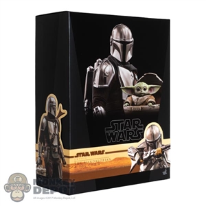 Display Box: Hot Toys The Mandalorian + Child (Deluxe) (Empty)