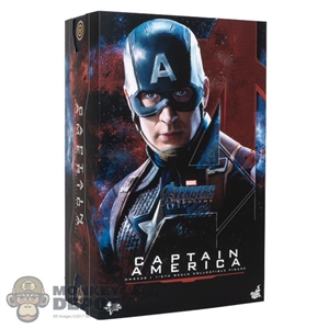 Display Box: Hot Toys Avengers: Endgame Captain America (EMPTY BOX)