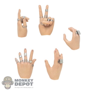 Hands: Hot Toys Female Hand Set w/Rings