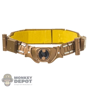 Belt: Hot Toys Gold Batman Belt w/Utility Pouches