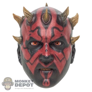 Head: Hot Toys Darth Maul w/Moveable Eyes + Magnetic Neck Socket