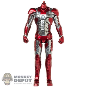 Figure: Hot Toys Iron Man Mark V w/Light Up Body (Diecast)