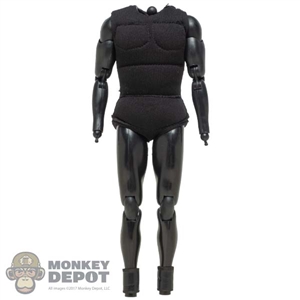 Figure: Hot Toys Mens Black Body w/Padded Suit