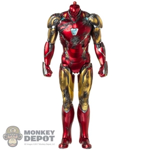 Figure: Hot Toys Iron Man Mark LXXXV (Battle Damaged Version) w/Light Up Body (Diecast)