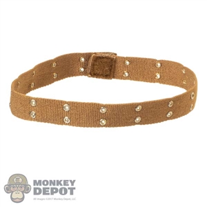 Belt: Hot Toys Mens XL Tan Web Belt