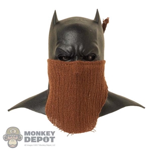 Scarf: Hot Toys Mens Brown Face Cover