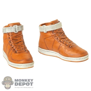 Shoes: Hot Toys Mens Molded Orange Sneakers