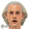 Head: Hot Toys Dr. Emmett Brown (Surprised Look)